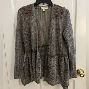 Women’s Knox rose cardigan sweater. Size medium